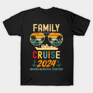 Family Cruises 2024 Summer Vacation Matching Group T-Shirt